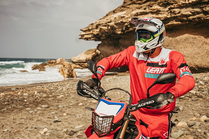 2-Hour Motorcycle Enduro Trip in Fuerteventura - Mirador Sicasumbre is the photo stop with the big view