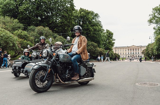2hr Retro Motorcycle Sidecar Oslo Highlights Tour - Bygdøy and the choice to continue by ferry