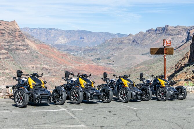 3 Wheel Motorcycle like Quad/Buggy Tour Gran Canaria (Maspalomas) - Why a three-wheel Ryker changes the Gran Canaria day