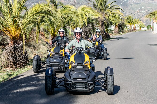 3 Wheel Motorcycle like Quad/Buggy Tour Gran Canaria (Maspalomas) - The Maspalomas section and the return toward the coast