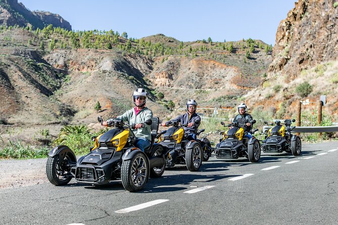 3 Wheel Motorcycle like Quad/Buggy Tour Gran Canaria (Maspalomas) - Playa de Amadores and the coastal views