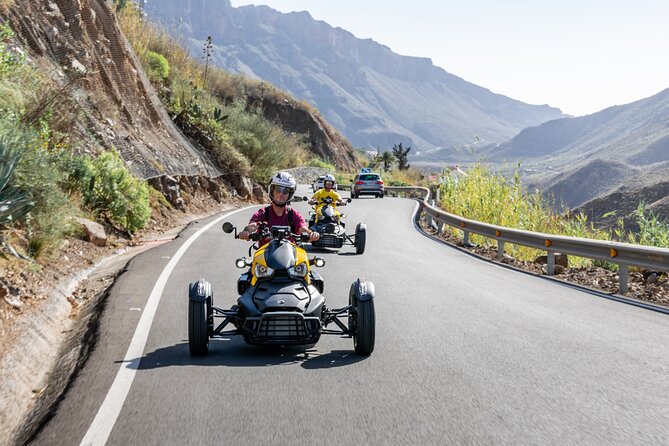 3 Wheel Motorcycle like Quad/Buggy Tour Gran Canaria (Maspalomas) - Sharing a Ryker or paying for another vehicle