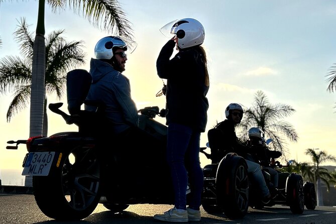 3 wheels motorcycle Coast Tour - Ryker - Gran Canaria Maspalomas - Playa de Amadores and the sunset viewpoint