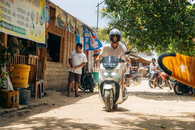 4 Day Lombok Loop Motorcycle Adventure - Day two: Rice terraces, Tetebatu waterfall, and Mount Rinjani country