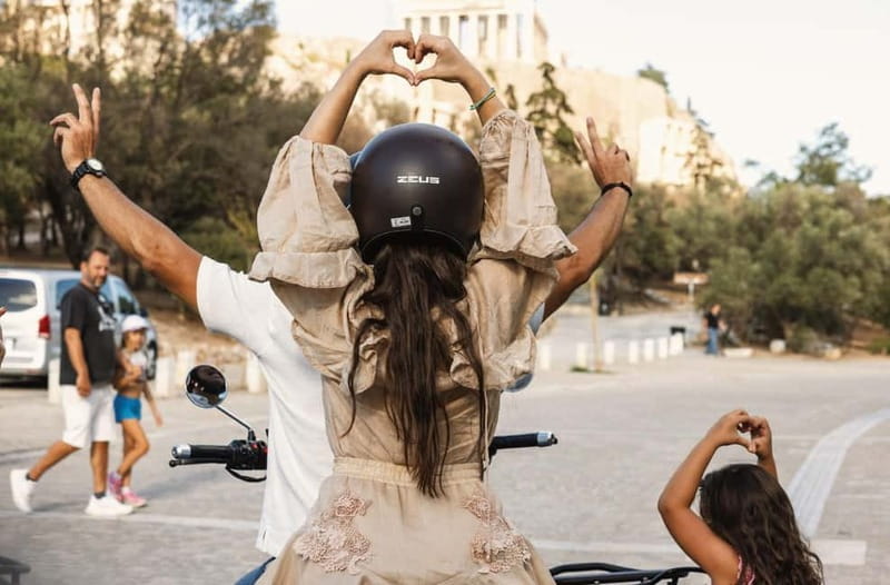 Acropolis of Athens: 60′ Tour in a Vintage Motorcycle - Who will enjoy this Athens ride most