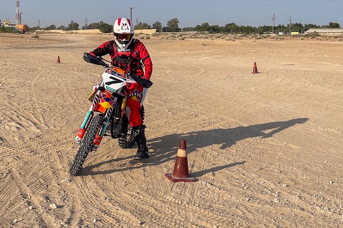 Adult Desert Motorbike Training in Dubai - Coaches who adjust the pace
