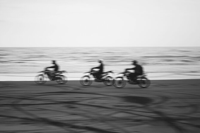 Bali Black Sand Beach Motorcycle Photo Tour - Three hours at Pasut Beach