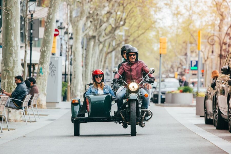 Barcelona: Half Day Tour on Sidecar Motorcycle - Barcelona from a sidecar: a fast, personal introduction