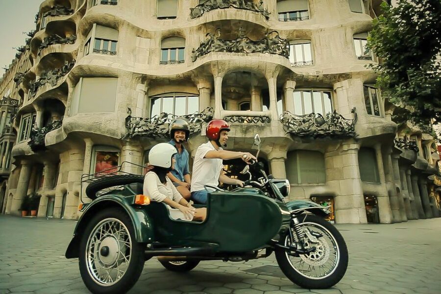 Barcelona: Motorcycle Sidecar Full-Day Tour with Stops - Local neighborhoods beyond the postcard route
