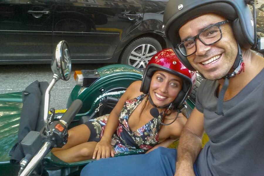 Barcelona: Motorcycle Sidecar Full-Day Tour with Stops - The cava toast adds a local touch