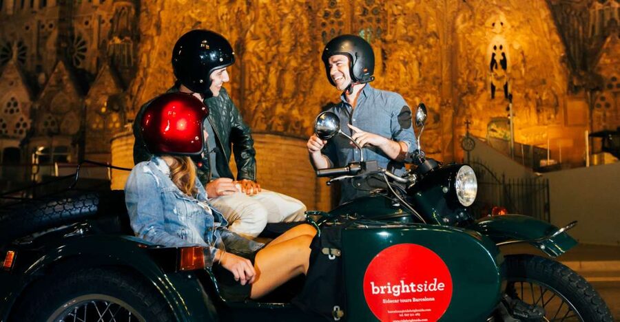Barcelona: Night Tour on Sidecar Motorcycle - Key points to know before booking