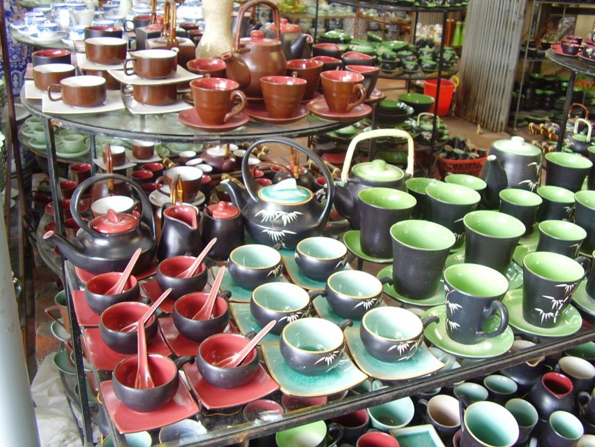 Bat Trang Pottery ancient village by Motorbike - Meeting your guide in Hanoi