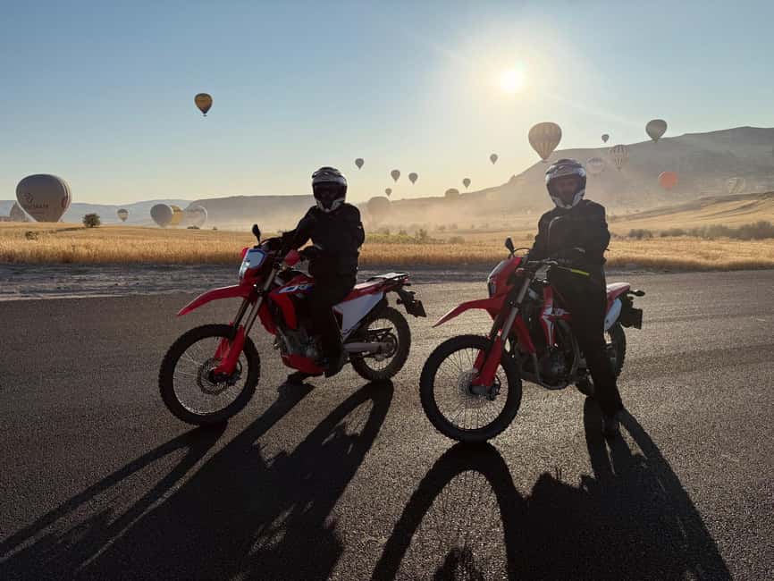 Cappadocia Enduro Motorcycle Tour - Love Valley and the ride between formations