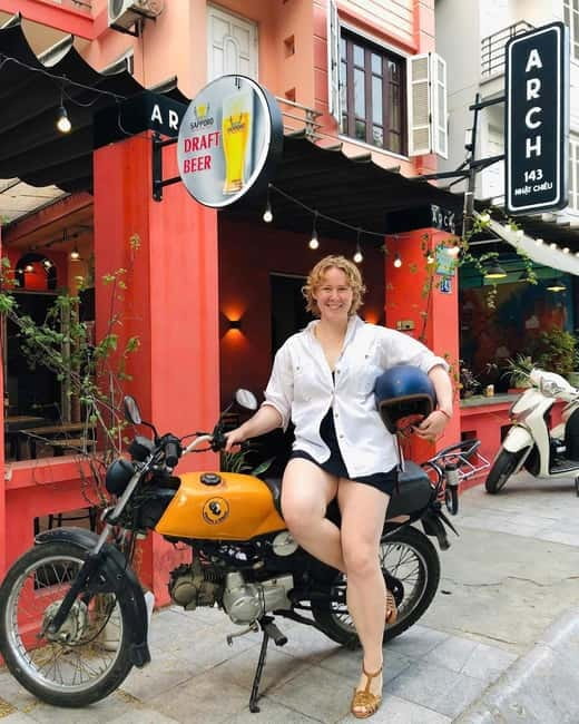 Chicks n Bikes: Customised Motorbike Riding Lesson in Hanoi - From parking practice to Hanoi streets