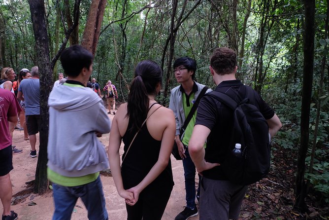 Cu Chi Tunnels By Motorbike and Scooter - Seeing a rubber tree farm