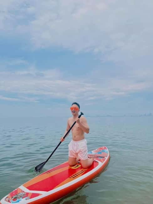 Da Nang: Coral Snorkelling and Water Motorbike Experience - Banana float and other included equipment