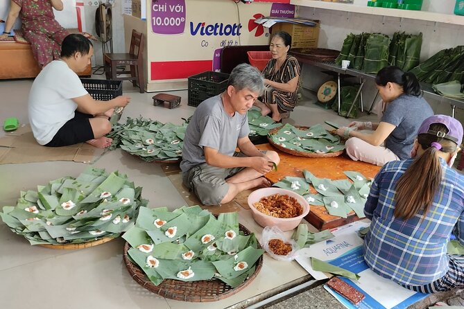 Da Nang Food Tour Motorbike & Sightseeing By Ao Dai Lady Rider - APEC Park offers a short riverside walk