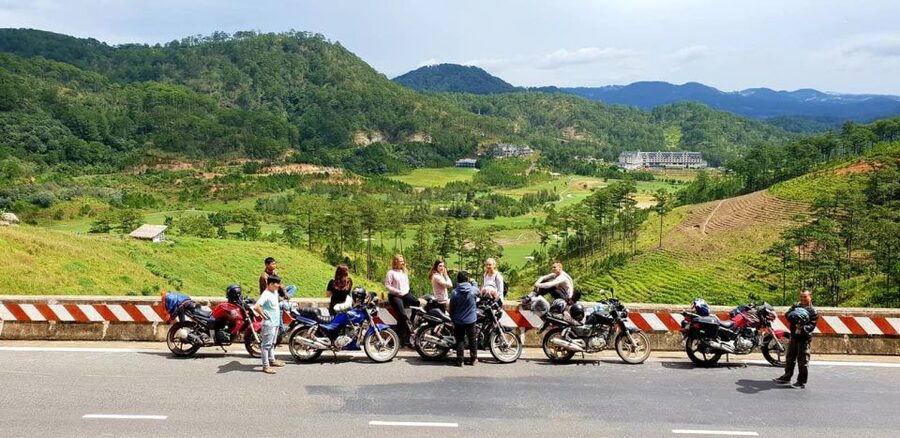 Dalat Easy Rider Motorbike Loop Day Tour - Elephant Waterfall and Linh An Pagoda