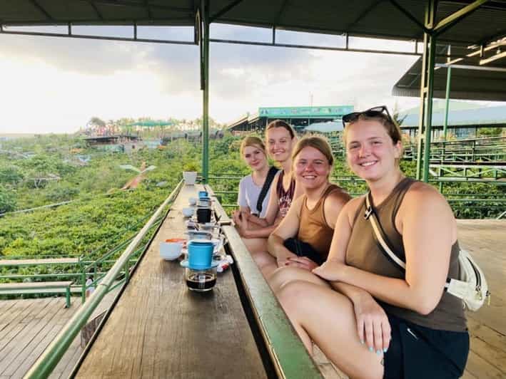 Dalat Group Easy Rider - Elephant Fall-Pagoda-Weasel Coffee… - Fried cricket, rice wine, and a working farm