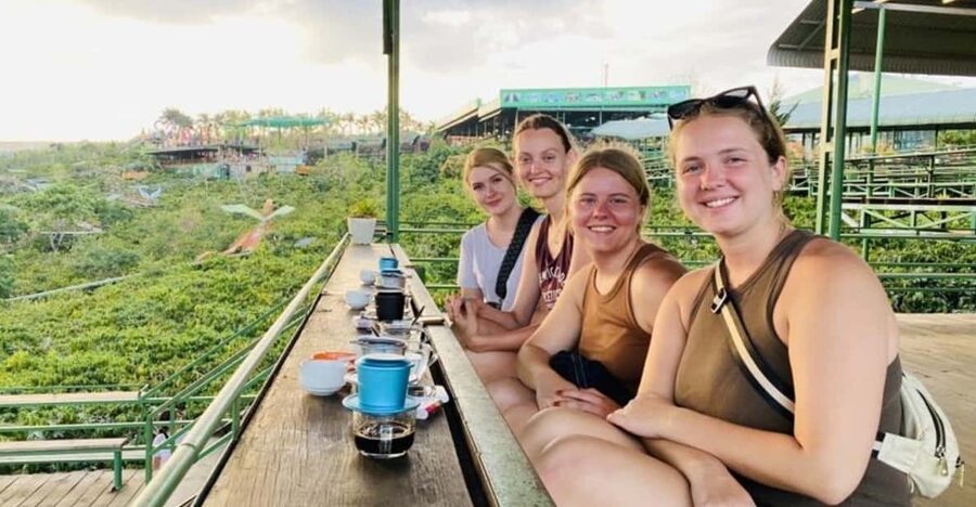 Dalat Group Easy Rider - Elephant Fall-Pagoda-Weasel Coffee… - Cuong Hoan Silk and the life of a silkworm