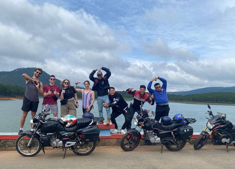 Dalat: MOTORBIKE TOUR TO PONGOUR FALLS- SILK- COFFEE FARM - What the motorbike option is really like