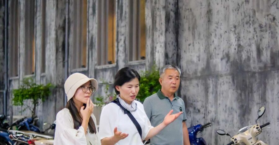 Discover Hanoi Train Street and Treasure on a Motorbike Tour - Long Bien Bridge at the Right Pace