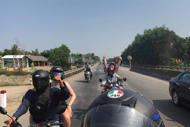 Easy Rider From Hue Da Nang Hoi An Via Hai Van Pass With Mister T - Lang Co Beach brings in the coast