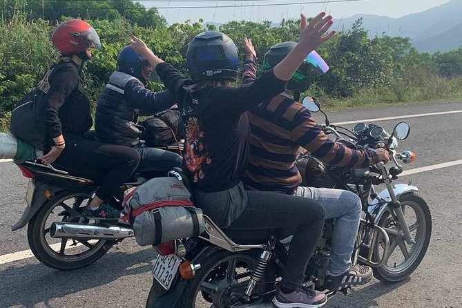 Easy Rider From Hue Da Nang Hoi An Via Hai Van Pass With Mister T - An Bang Cemetery shows a different side of Vietnam