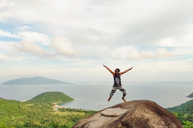 Easy Rider private tour via Hai Van pass from Hue - Da Nang - Hoi An (1Way|Loop) - Down to Da Nang and past Dragon Bridge