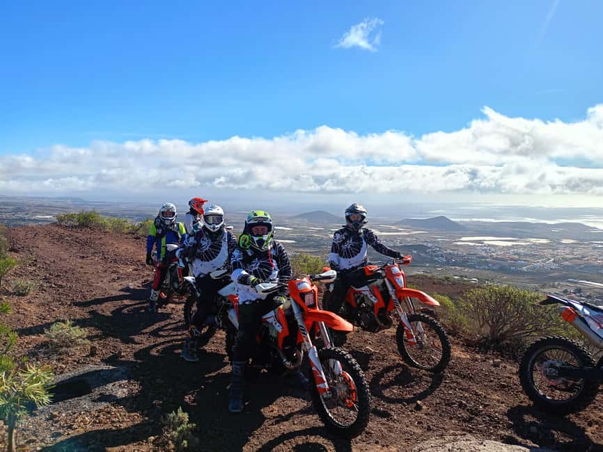 Enduro Motorbike Adventure Trip Tenerife 4h - Starting at the San Miguel de Abona motocross track