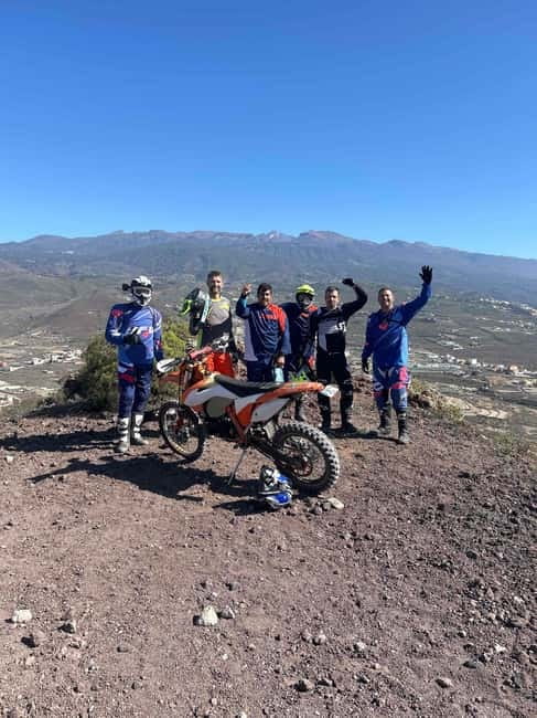 Enduro Motorbike Adventure Trip Tenerife 4h - Bikes, clothing, and protective equipment