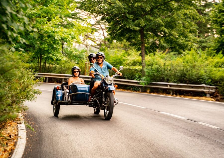 Florence Vintage Motorcycle Sidecar ride - Morning or Sunset - Why a sidecar is such a good fit for Florence