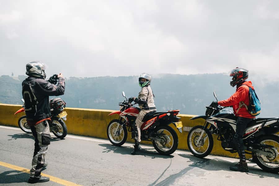 From Bogota: Mountains & Valleys Off-Road Motorcycle Tour - Two to three hours on dirt roads