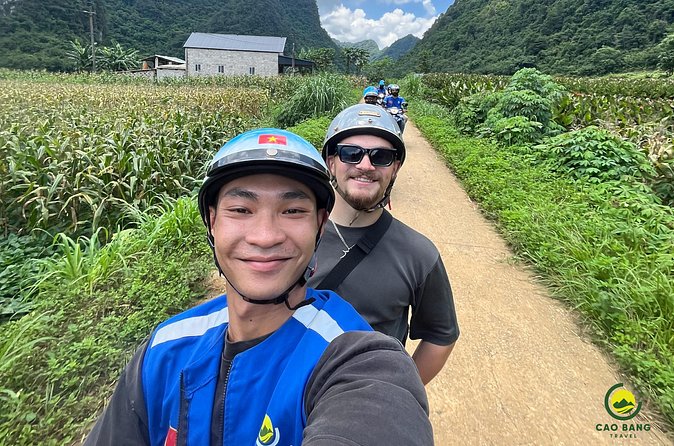 Full Day Motorbike Cao Bang Loop Tour to Ban Gioc Waterfalls - Truc Lam Pagoda and the 300-step climb