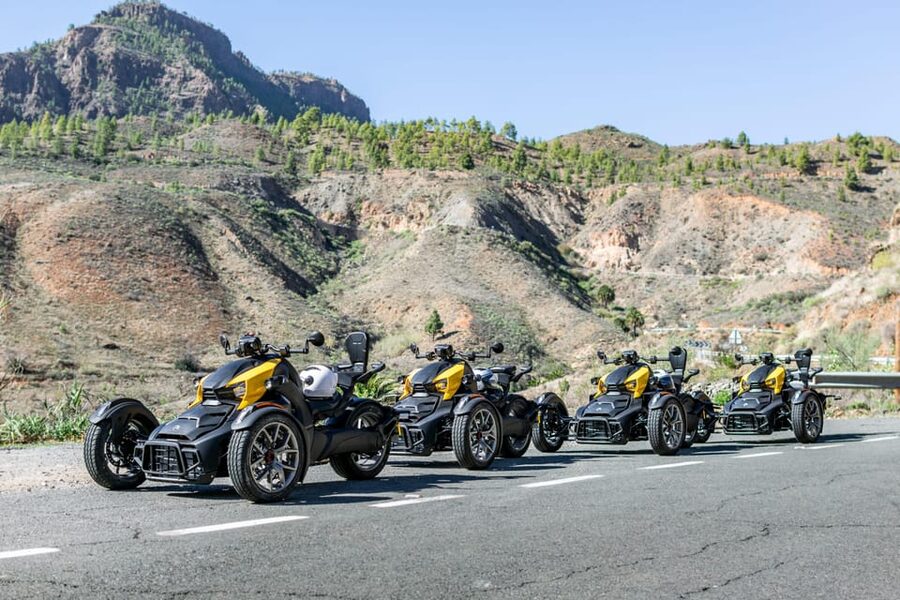 Gran Canaria: Can-Am Ryker 3-Wheel Motorcycle / Buggy / Quad - The mountain route to Fataga