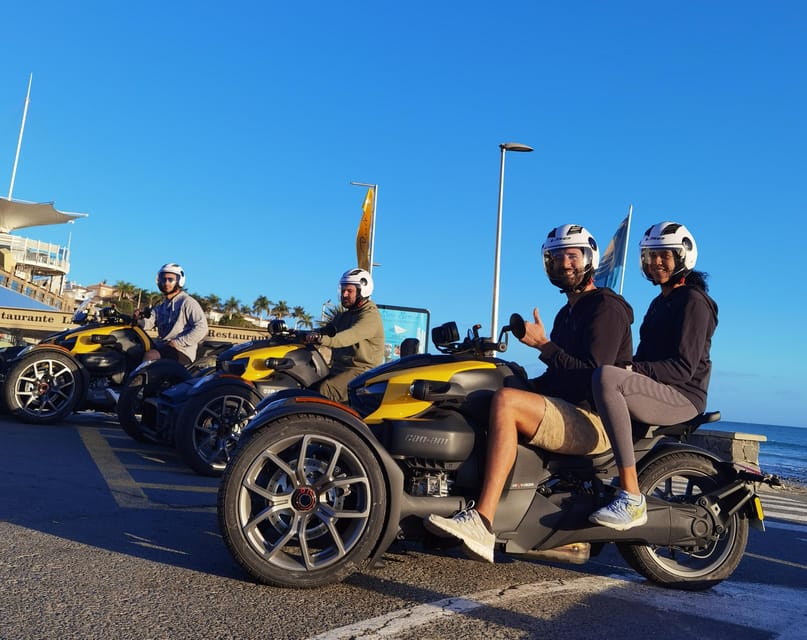 Gran Canaria: Can-Am Ryker 3-Wheel Motorcycle / Buggy / Quad - The Maspalomas route at 12:30