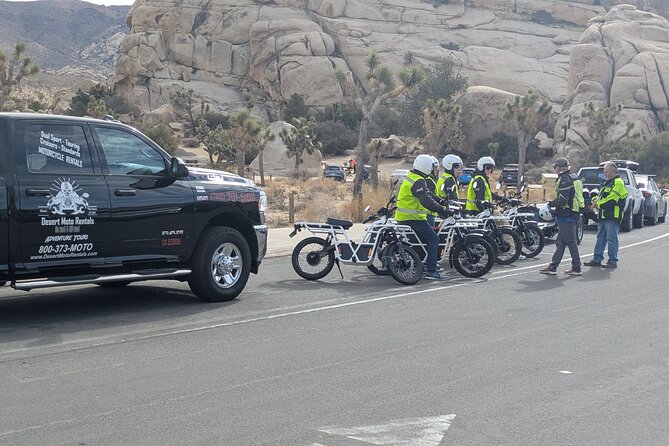 Guided Electric Motorbike Tour inside Joshua Tree National Park - What you pay, and what the price includes