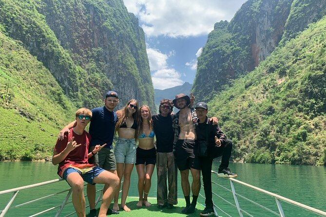 Ha giang loop 3days and 2nights with easy rider - The Nho Que River cruise and steep access roads