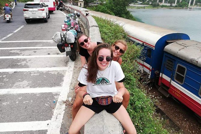 Hai Van Pass Motorbike Private Tour with Mister T Easy Rider - Lap An Lagoon and Lang Co show the coastal side
