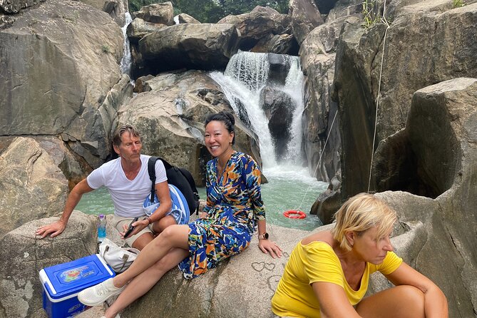 Half Day Ba Ho Waterfall Tour by Motorcycle - The fishing village stop adds a coastal look