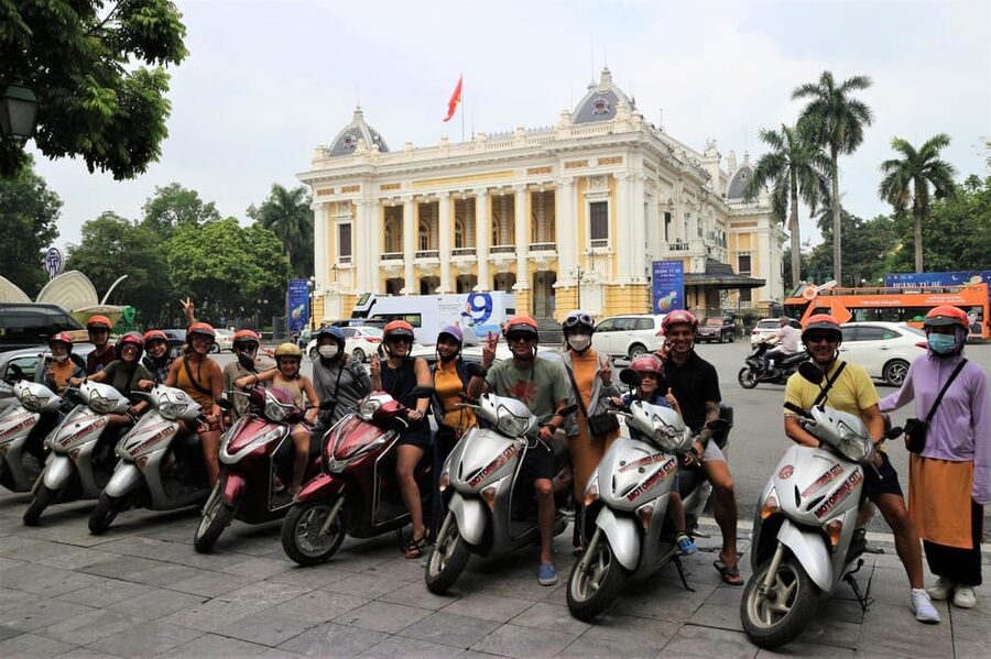 Hanoi Adventure Tour by Motorbike - Ba Dinh Square and the Ho Chi Minh Complex