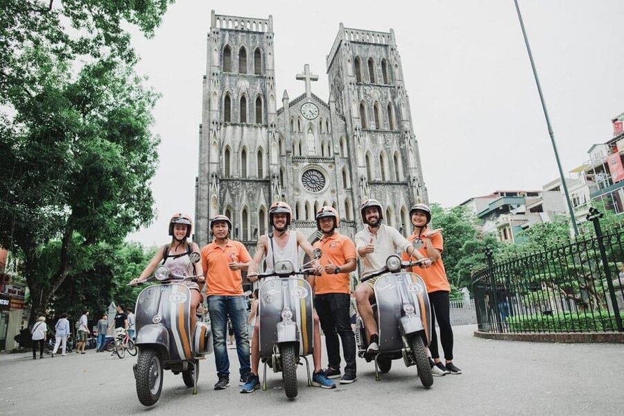 Hanoi Adventure Tour by Motorbike - One Pillar Pagoda, a compact but important stop