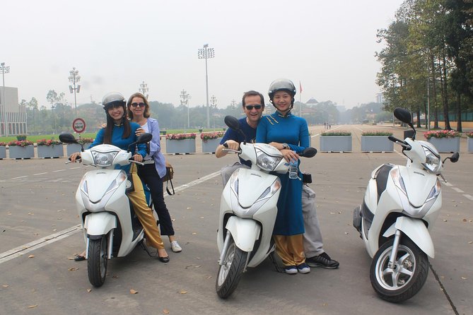 Hanoi City Tour half day by Motorbike with lunch - The Opera House, ice cream, and French Hanoi