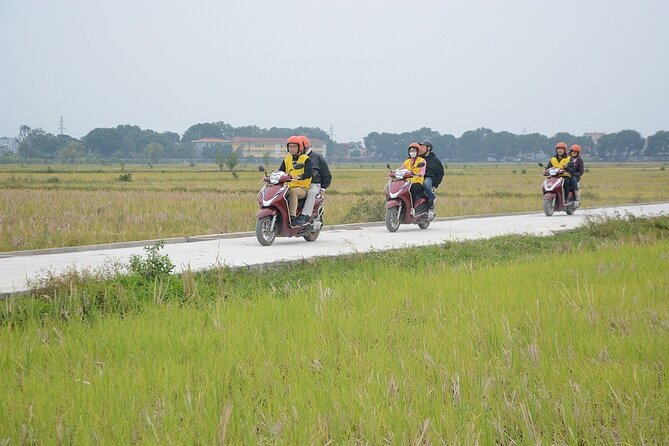 Hanoi Countryside Motorbike Tours Led By Women - Hoi Phu and the broomstick makers