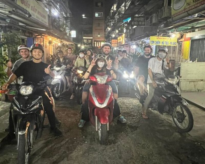 Hanoi: Food and Sightseeing Motorbike Tour with 7 Tastings - Train Street Cafe is a memorable ending