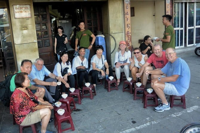Hanoi Michelin Star Food Tour Via Jeep, Vespa or Motorbike - Văn Chương backstreets and the city beyond the menu