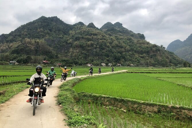 Hanoi Motorbike Adventure - 10:00 a.m. Riding Around Perfume Pagoda