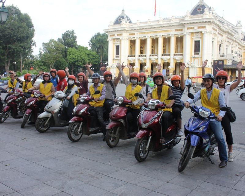 Hanoi Motorbike Adventures - Starting at the Hanoi Opera House