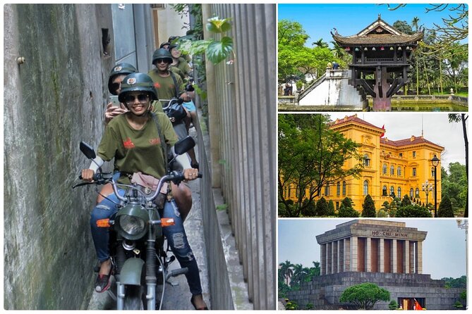 Hanoi Motorbike Tour: Hanoi HIGHTLIGHTS & HIDDEN GEMS - Ho Chi Minh Mausoleum and the first two hours