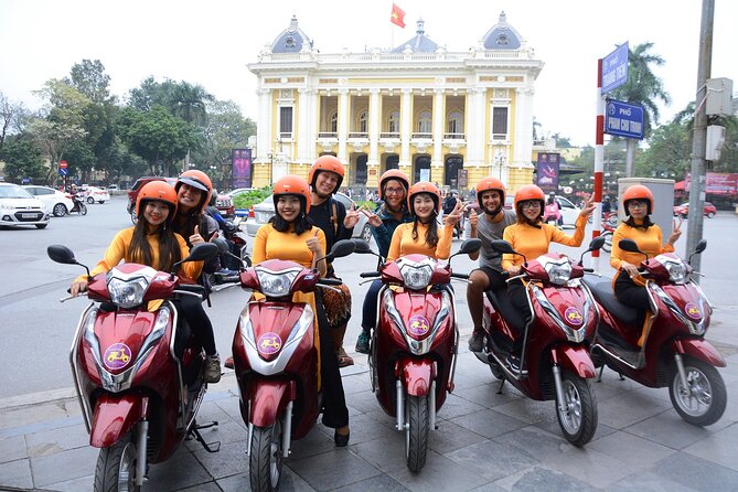 Hanoi Motorbike Tour Led By Women: Hanoi City Half Day - Hanoi’s landmarks from the back of a motorbike